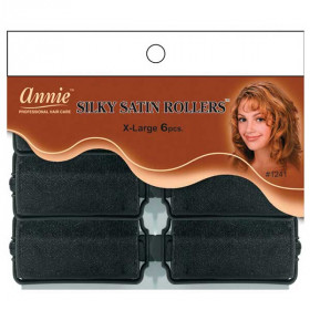 Annie Silky Satin Rollers X- Large #1241 Annie Silky Satin Rollers X- Large #1241